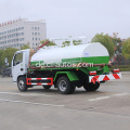 Dongfeng 4x2 4cbm Abwassersaug Tanker Trucks Fäkalsegierkanalreinigungswagen